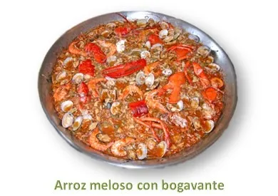 Arroz meloso con bogavante