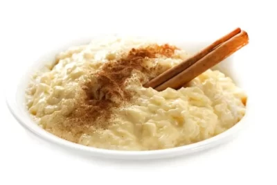 Tarrina de arroz con leche casero